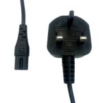 UK Mains Power Lead and Plug for Transformers and Power Supplies 