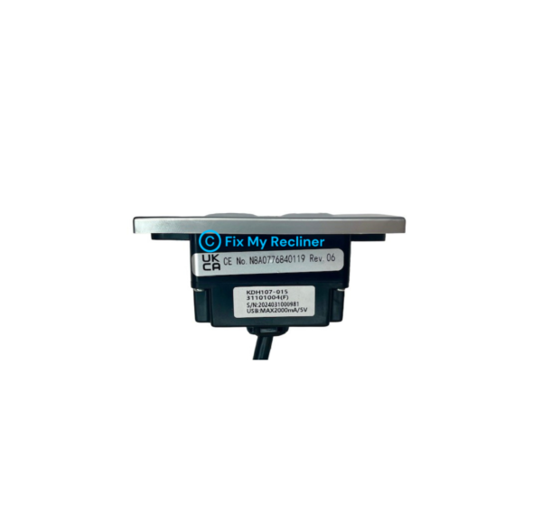Kaidi KDH107-015 Recliner USB Switch Assembly From Fix My Recliner Ltd