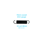 Recliner Footrest Spring Overall Length 76mm From Fix My Recliner Ltd