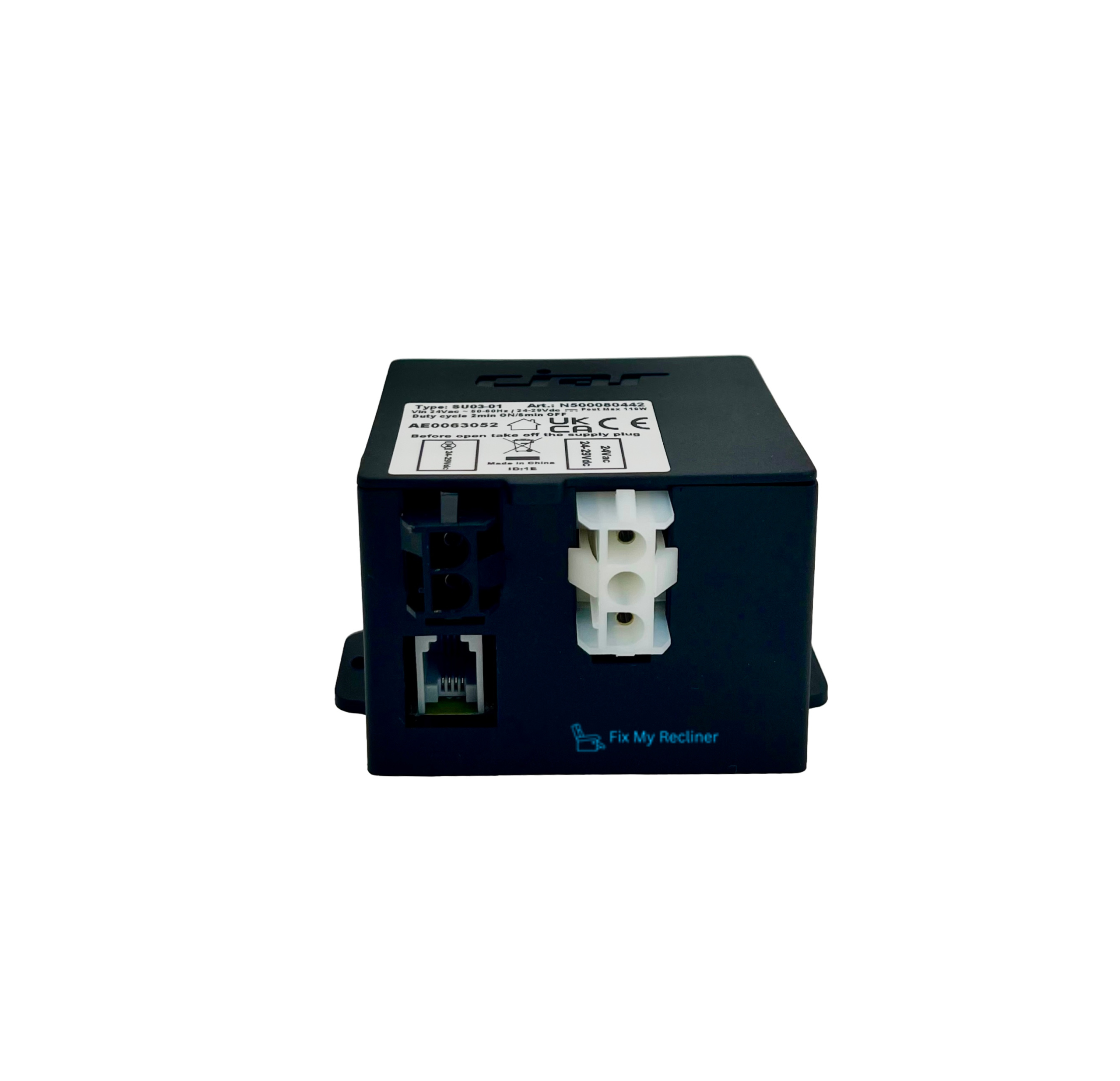 Ciar Control Box N500080442 SU03-01 for Electric Recliner • Fix My Recliner