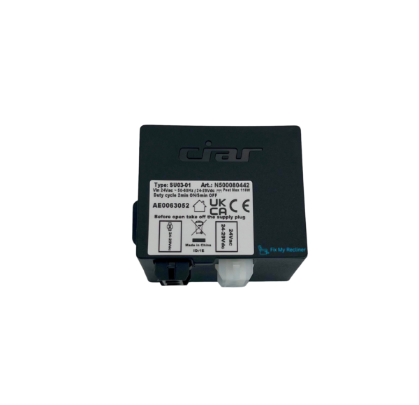 Ciar Control Box N500080442 SU03-01 for Electric Recliner • Fix My Recliner